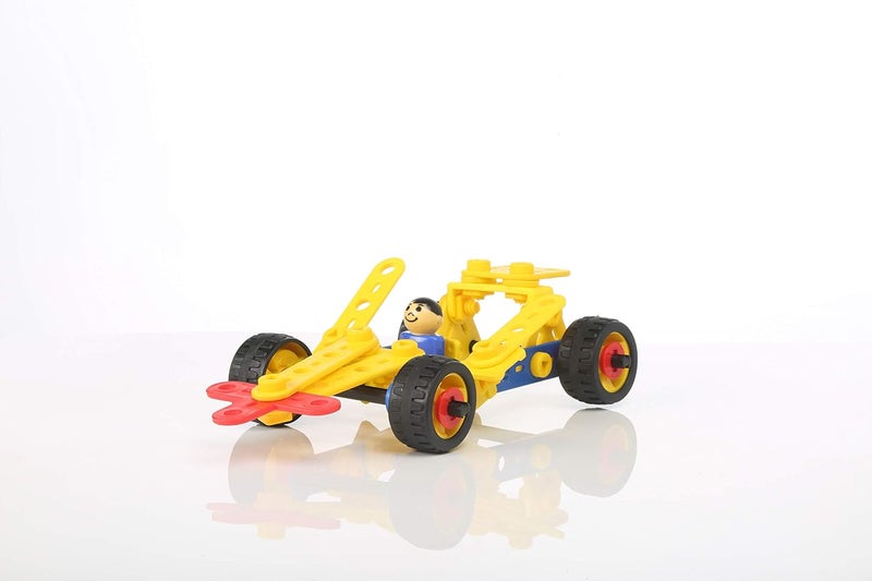 ZEPHYR Mechanix Plastic Cars-2 STEM Educational Toy Building and Construction Set for Kids - Image 4